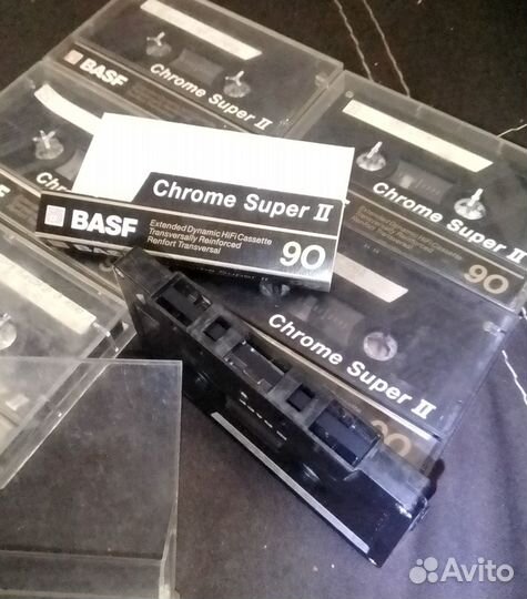 Аудио кассеты Type II Chrome