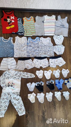 Одежда для мальчика пакетом (р. 74 - 98)