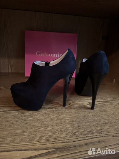 Ботильоны женские 37 размер замша