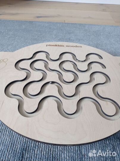 Баланс борд деревянный для детей PinokkioWooden