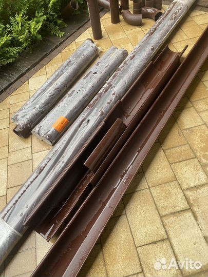 Водосток, теплый пол