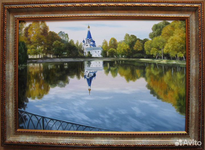 Лето в Королеве. 40х60см