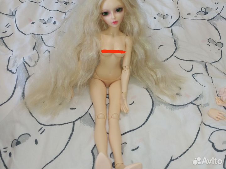 Шарнирная кукла бжд