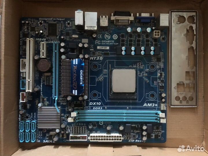 Материнская плата AM3 plus + плюс