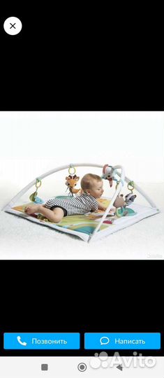 Развивающий коврик tiny love сказочный лес