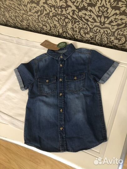 Джинсовая рубашка