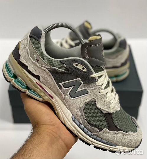 Кроссовки New balance 2002 r серые