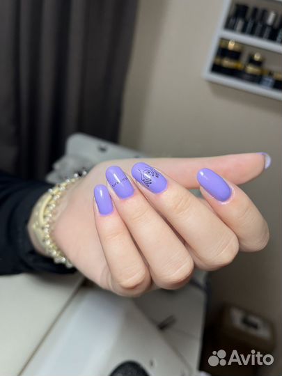 Модель на маникюр + укрепление