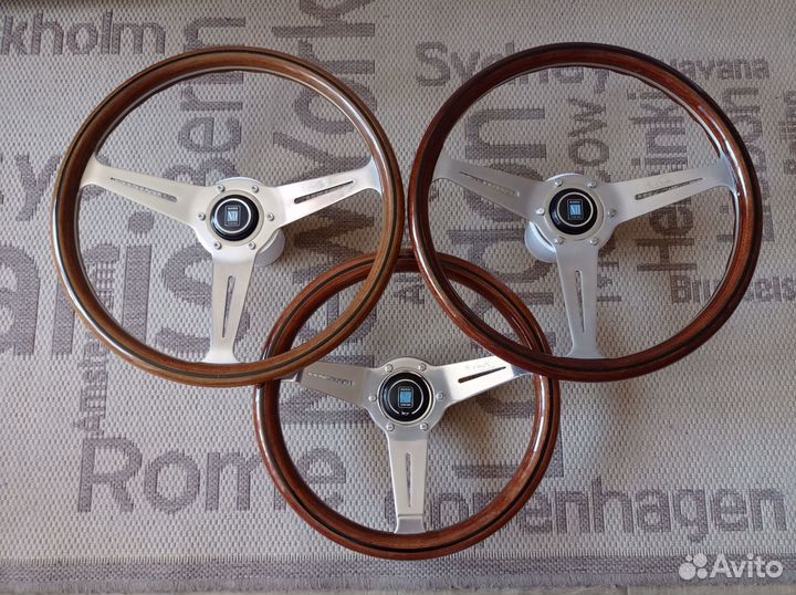 Оригинальный руль Nardi Classic дерево 1980 г