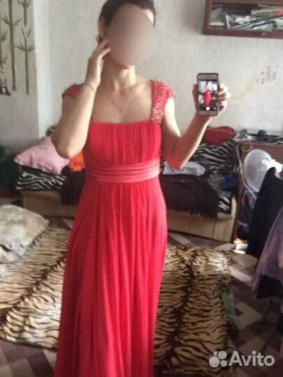 Вечернее платье длинное