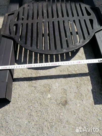 Чугунная решетка гриль