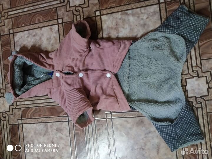 Новый зимний комбинезон для маленькой собаки