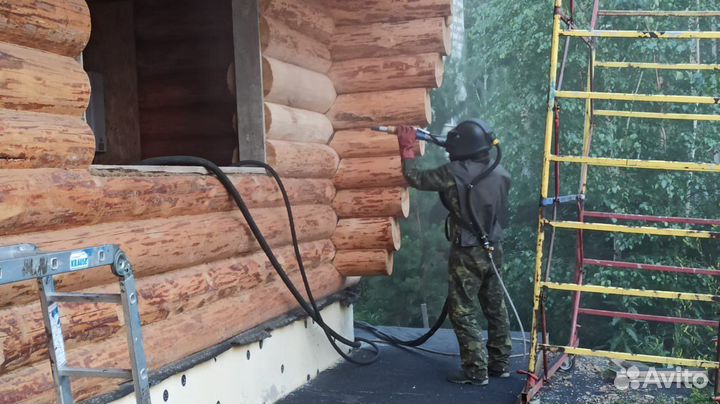 Пескоструйная обработка с выездом