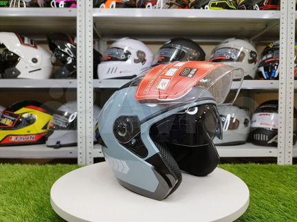 Летний полуоткрытый шлем для скутера