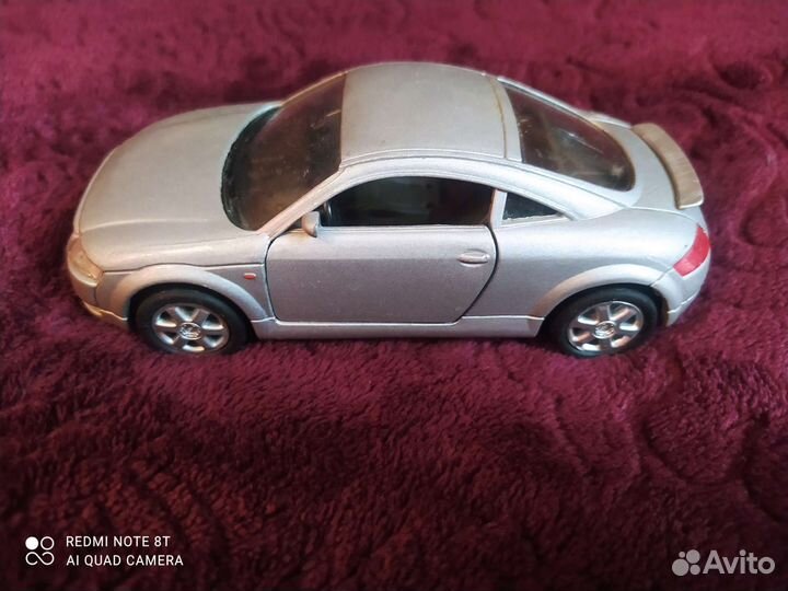 Ауди машинка металлическая