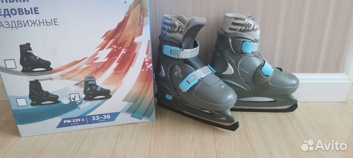 Коньки 33-36