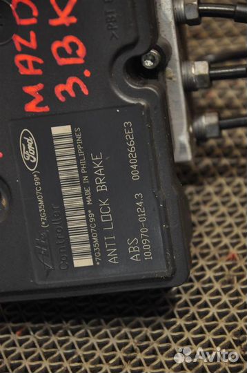 Блок ABS mazda 3 BK