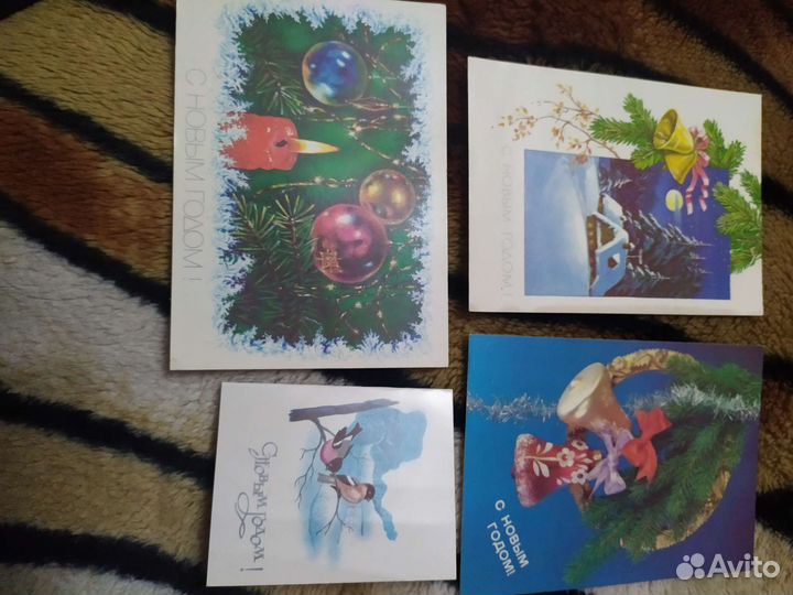 Открытки и картины для вышивания СССР