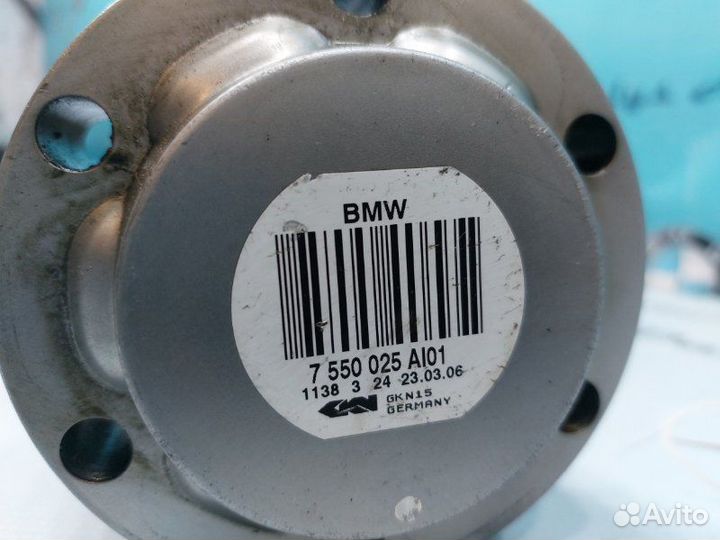 Привод задний Bmw 530I E60 M54B30 2003