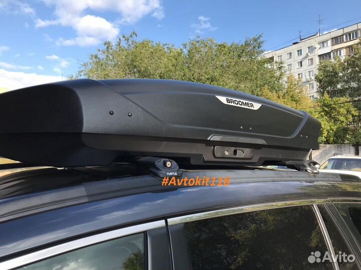 Аэродинамический багажник Turtle на Субару Аутбэк