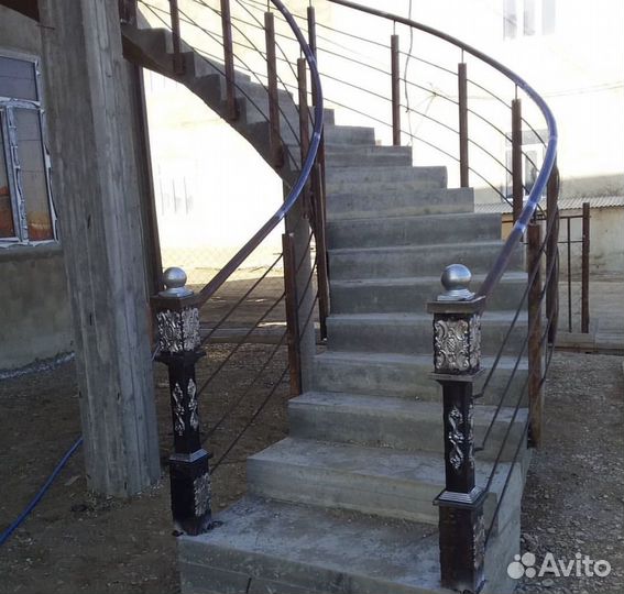 Установка перил