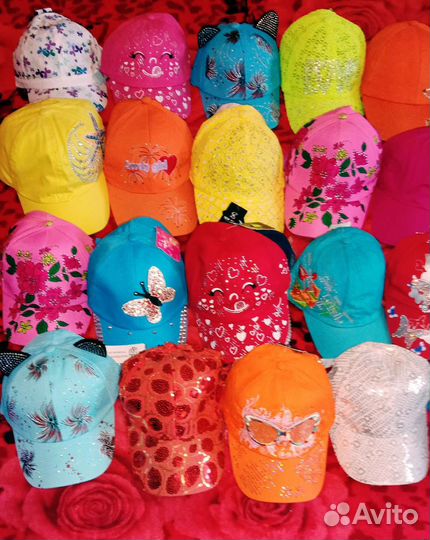 Бейсболки женские и для девочек