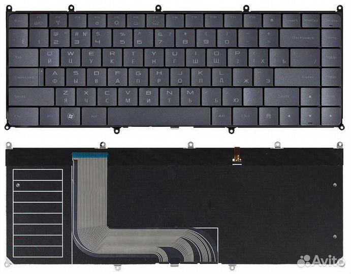 Клавиатура Dell Adamo 13 черная