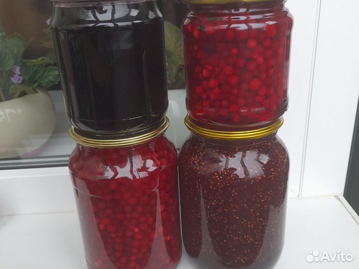 Клюква,брусника в сиропе,черника