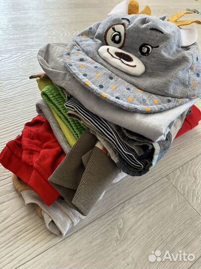 Пакет вещей на мальчика 74 80