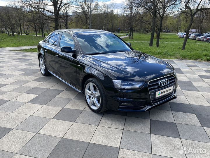 Audi A4 2.0 AMT, 2015, 87 000 км
