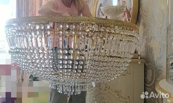 Люстра хрустальная