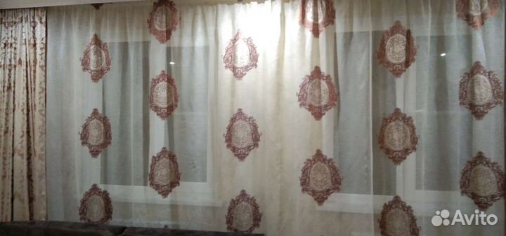 Занавески и шторы новые и бу, шторная ткань