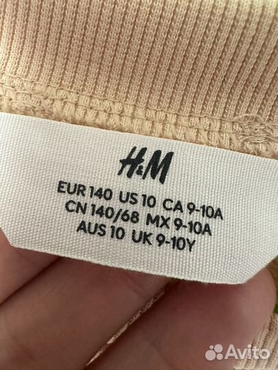 Костюм для девочки новый H&M