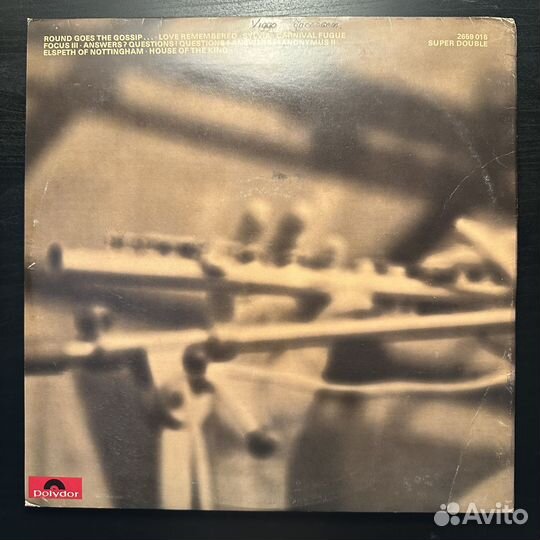 Focus – Focus 3 2LP (Англия 1972г.)