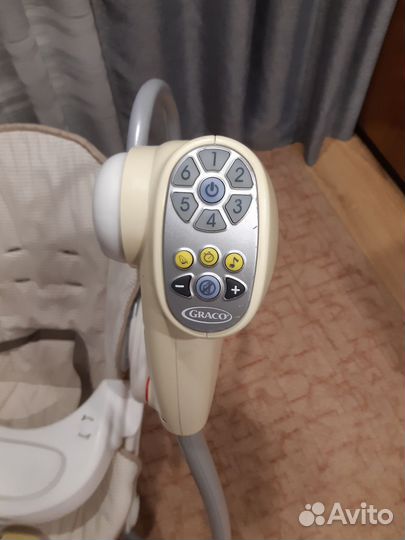 Детские электронные качели graco