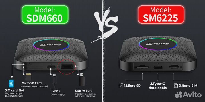 2024 CarlinKit CarPlay Ambient Android 13 SDM660