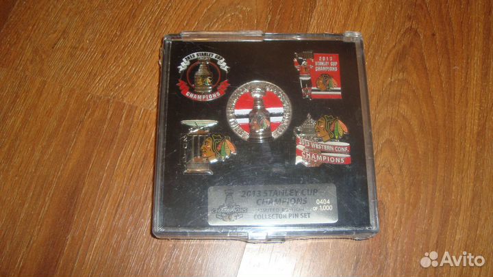 Значки чемпионов нхл 2013 Chicago Black Hawks