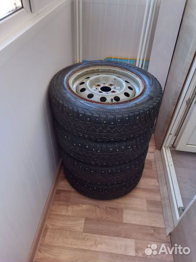 Колеса зимние шипованные r 14 на ваз viatti