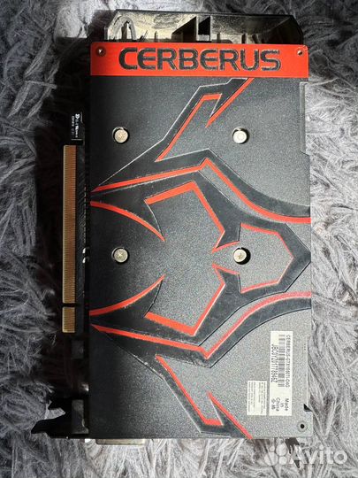 Видеокарта asus GeForce GTX 1050 Ti Cerberus OC Ed