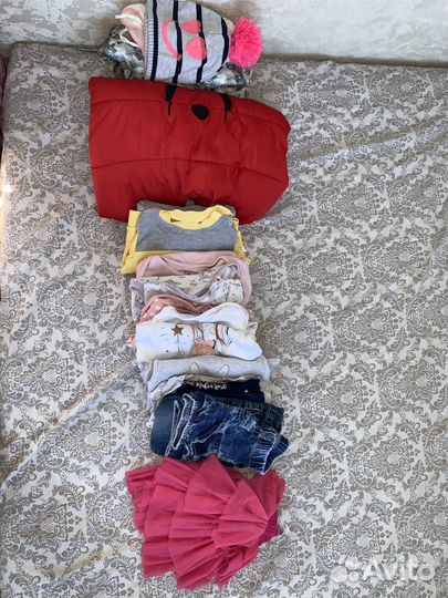 Одежда для девочки пакетом 80 86