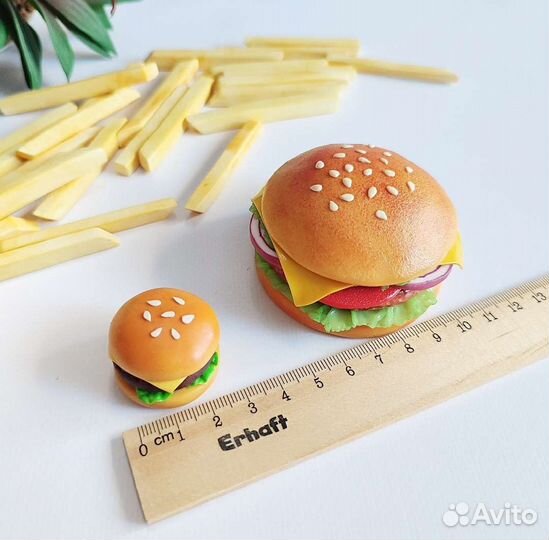 Еда, сладости из полимерной глины