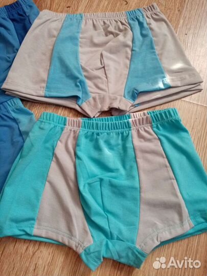 Трусы боксеры, хлопок на мальчишек