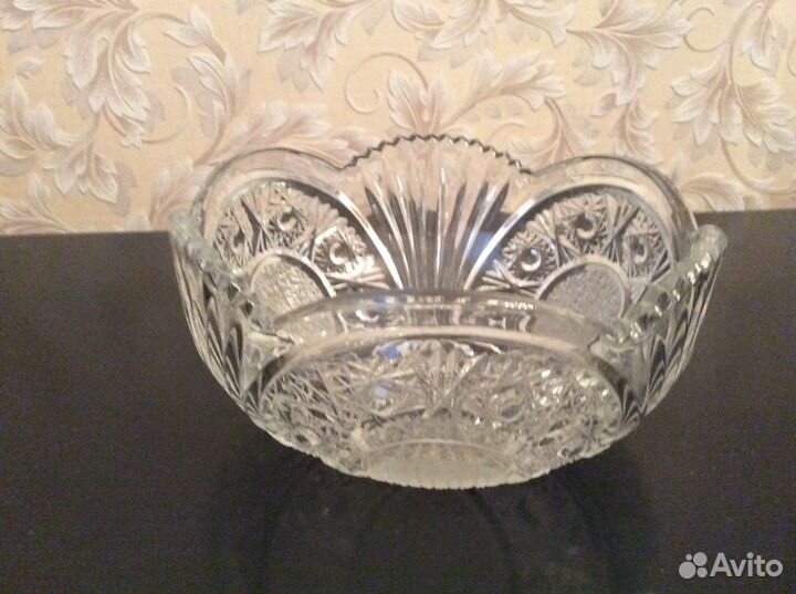 Ваза хрустальная СССР