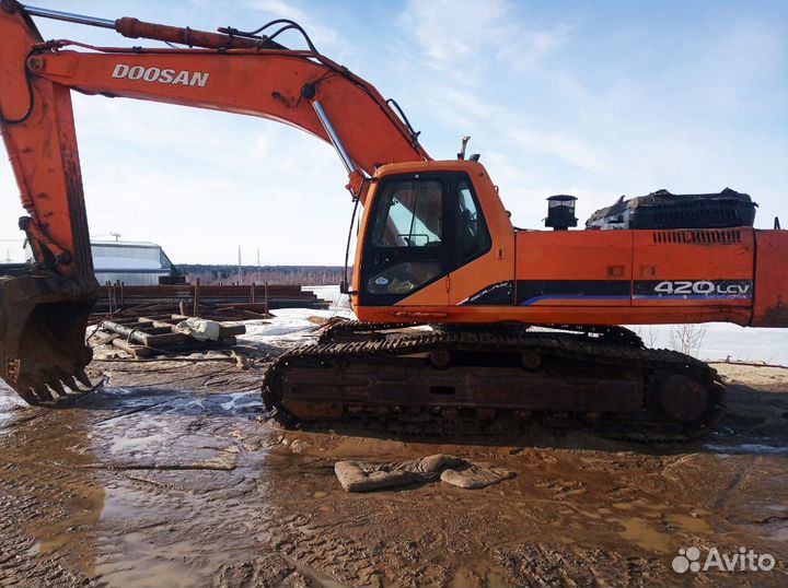 Гусеничный экскаватор DOOSAN DX420LCA, 2008