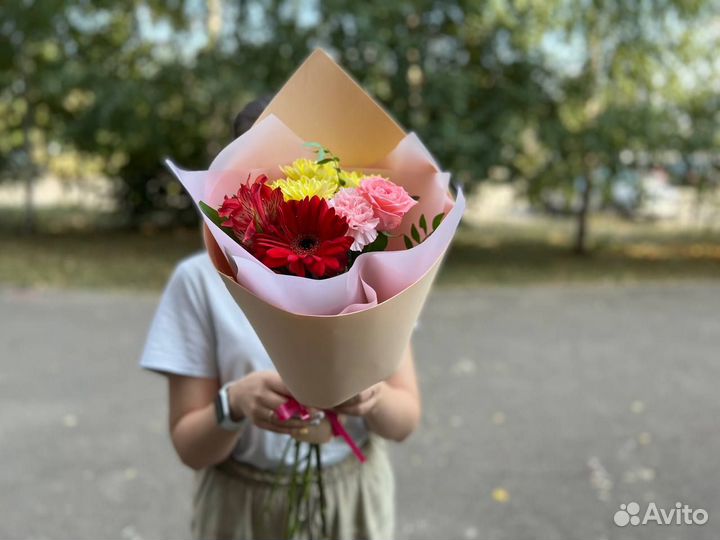 Сборные букеты доставка цветов Казань