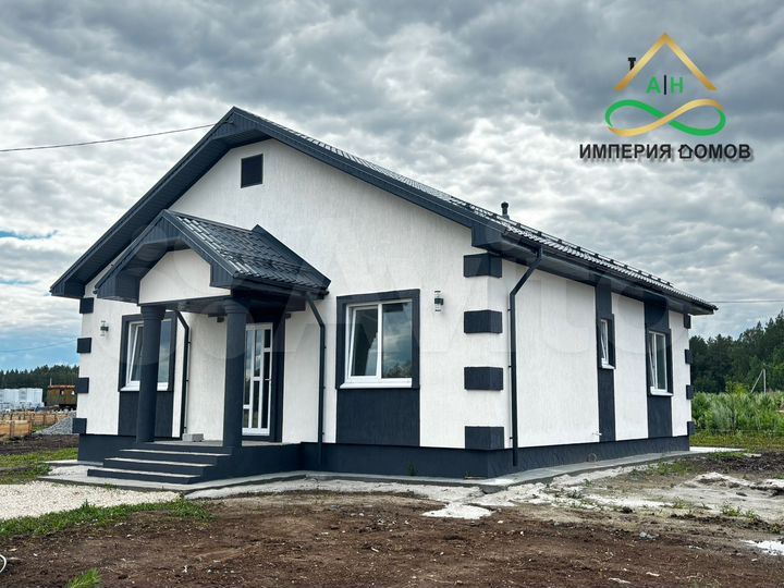 Коттедж 110 м² на участке 6,5 сот.