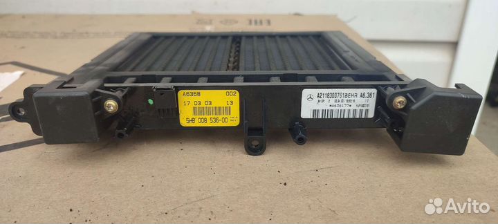 Мерседес W 211 радиатор печки электрический