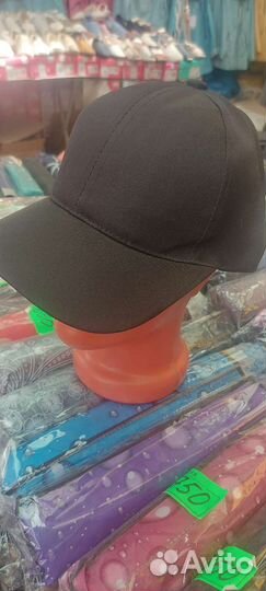 Бейсболка мужская черная