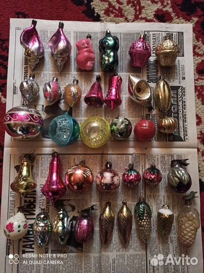 Ëлочные игрушки СССР