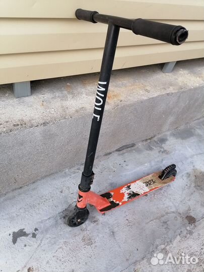 Трюковой самокат novatrack wolf